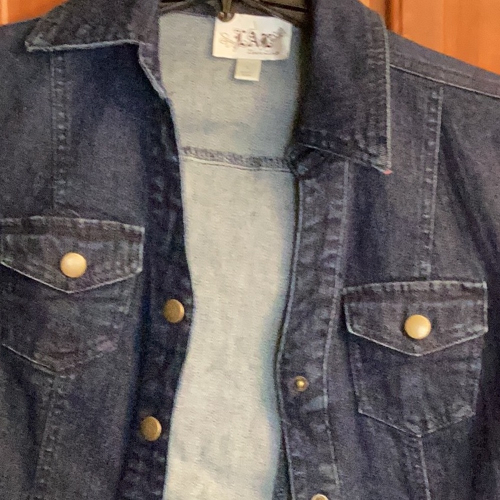 Women Jean Jacket - Picture 2 of 4